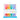 Confetti Stamp Double-Ended Markers - Set of 9