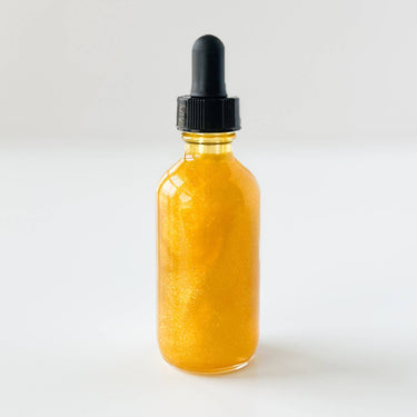 Good Vibes Shimmering Body Oil - Made with Essential Oils