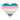 Trans Pride Heart Embroidered Iron-On Patch