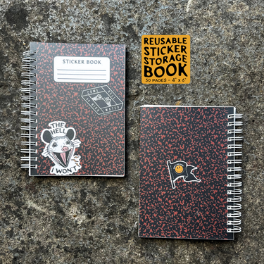 Sticker storage book