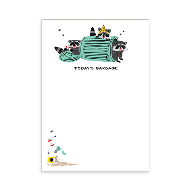 Garbage Raccoons Notepad