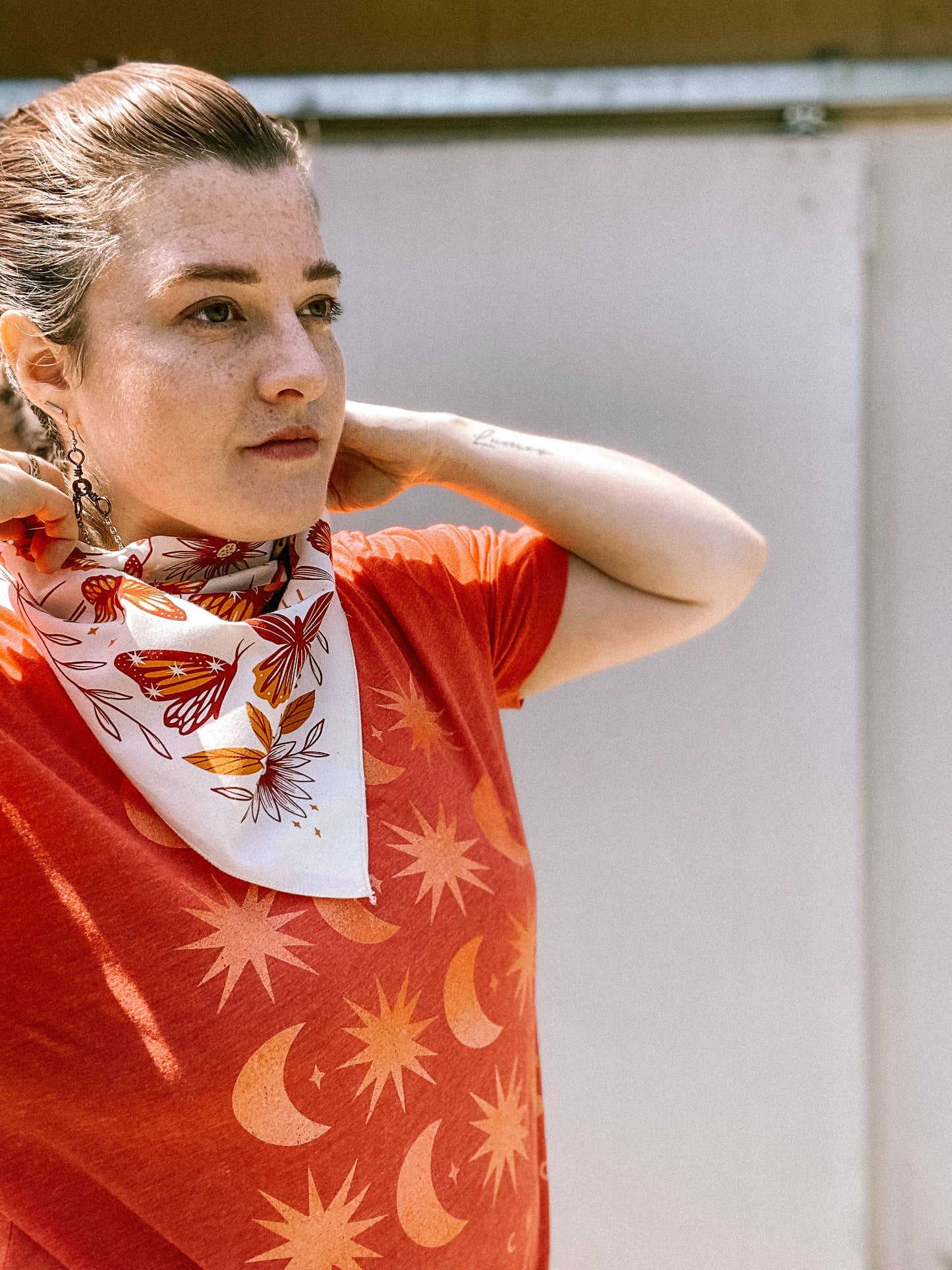 Golden Hour Butterfly Bandana, Multiple Colors