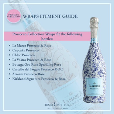 Beau Bottles Preppy Southern Spring - Prosecco Collection