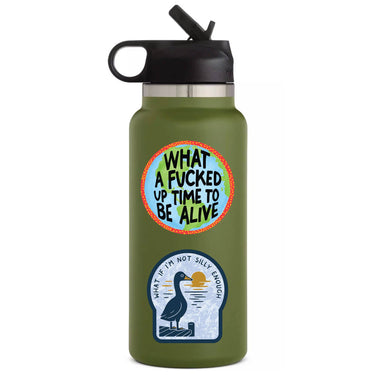 Climate Change Politics World High Quality Vinyl Sticker