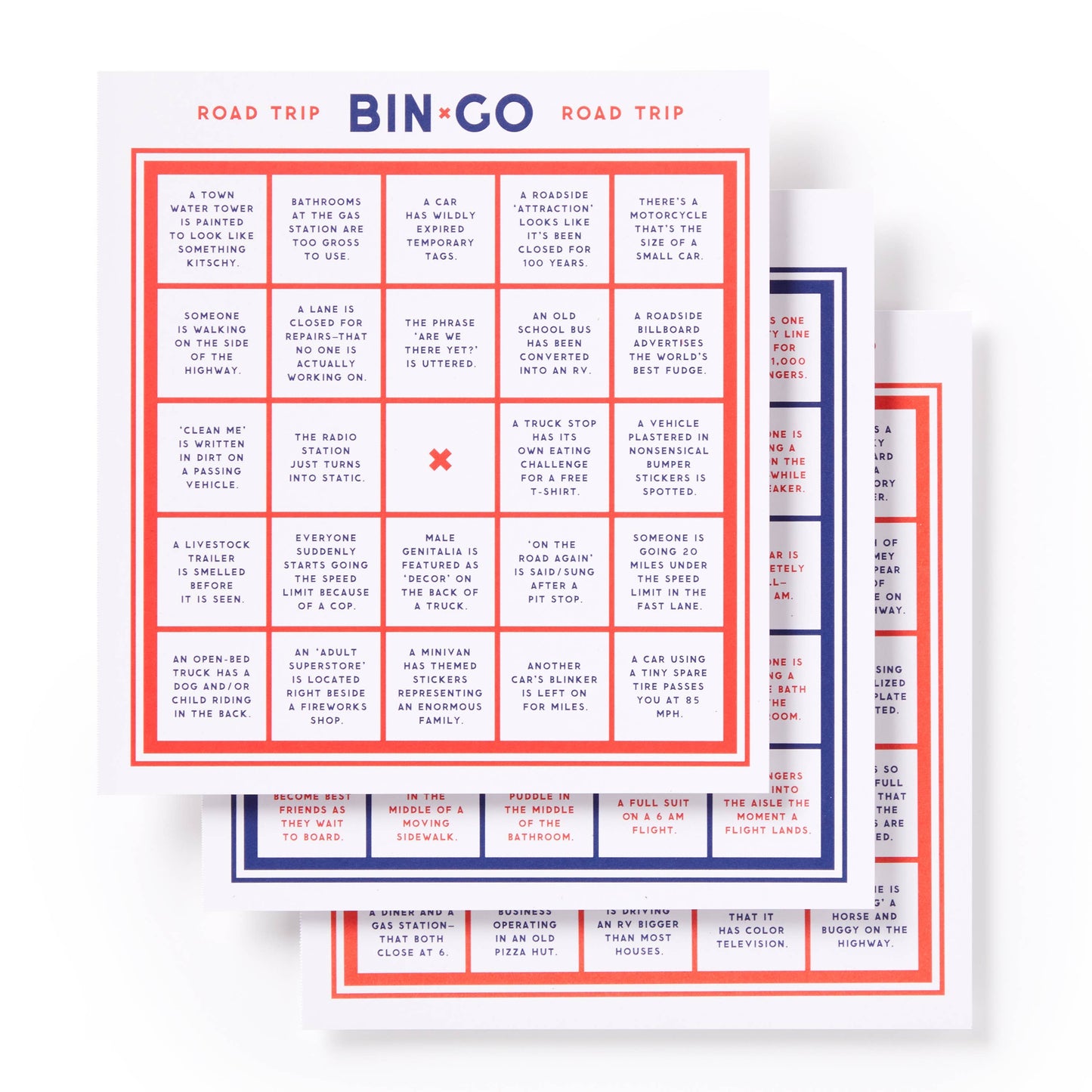Brass Monkey Bin-Go Survive a Vacation Bingo Book