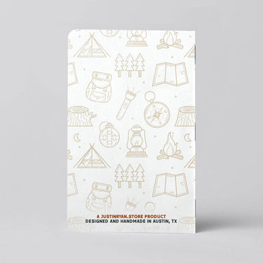 Camping Log Book - Two 20-pg books - Log Camping Adventures
