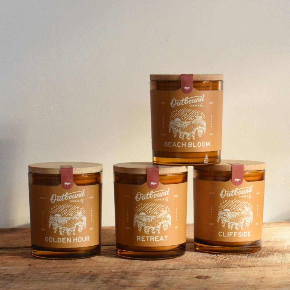 Cliffside | Sea Salt + Driftwood | 8oz Soy Adventure Candle