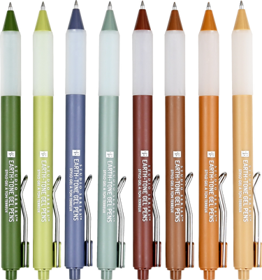 Earth-Tone Gel Pens