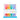 Confetti Stamp Double-Ended Markers - Set of 9