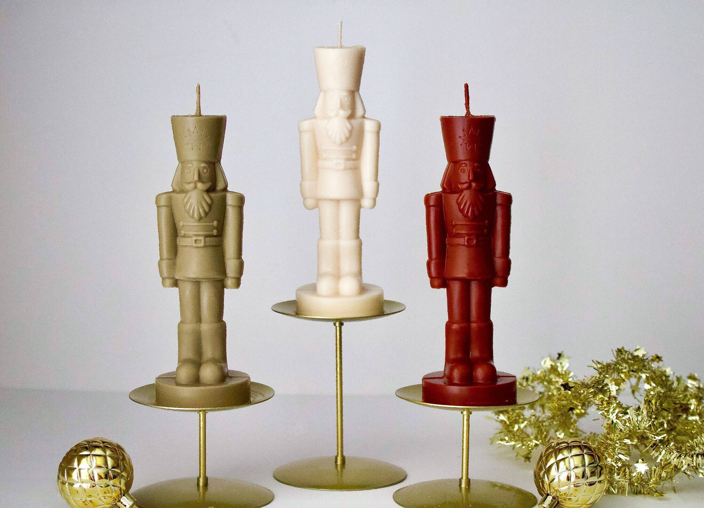 Nutcracker Christmas Candle, Soldier Candle