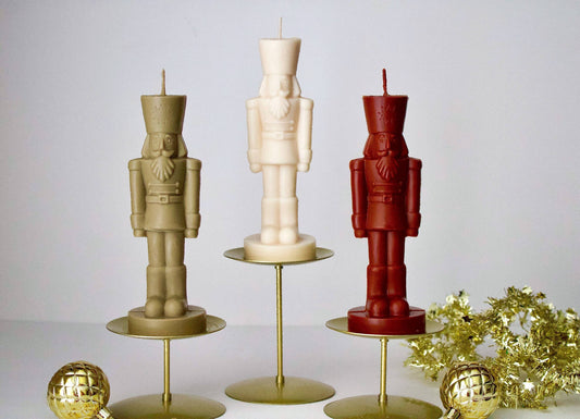 Nutcracker Christmas Candle, Soldier Candle