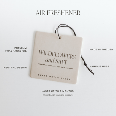 Fraser Fir Hanging Air Freshener - Christmas Decor
