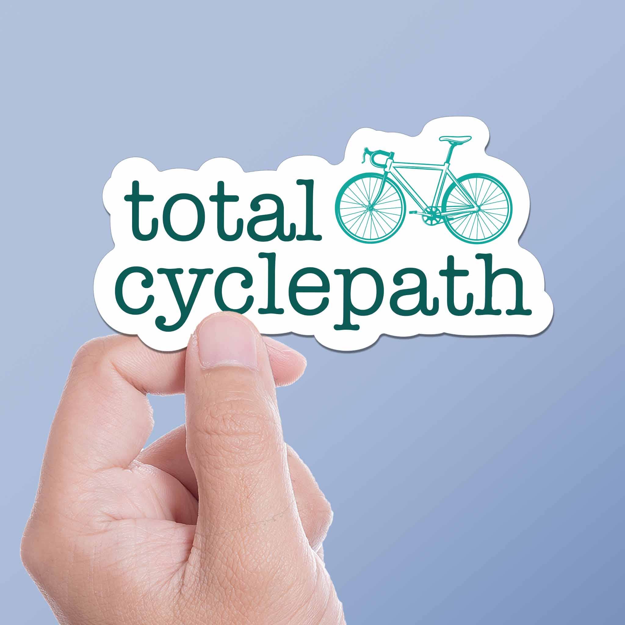 Moving Cycle Sticker Total Cyclepath Biking Sticker – The Common Pine