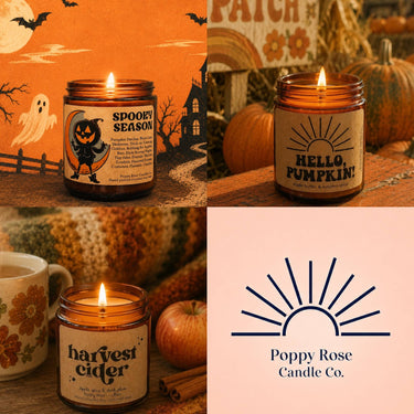 Harvest Cider - Fall Candle - coconut soy wax
