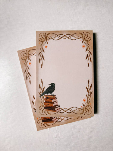 Notepad: Harbinger & Books - 4x6