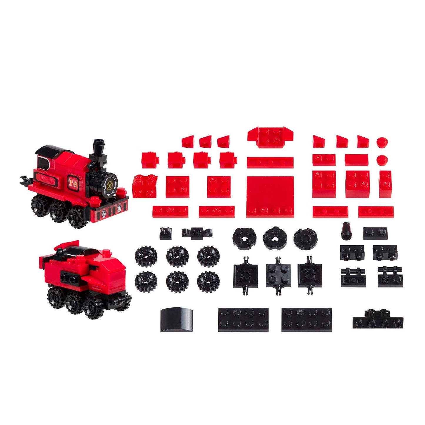 BUILDING BLOCKS TRAIN SET (12)