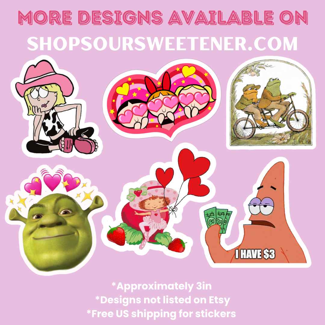 My Tummy Hurts And I'm Mad At The Government Sticker, Frog
