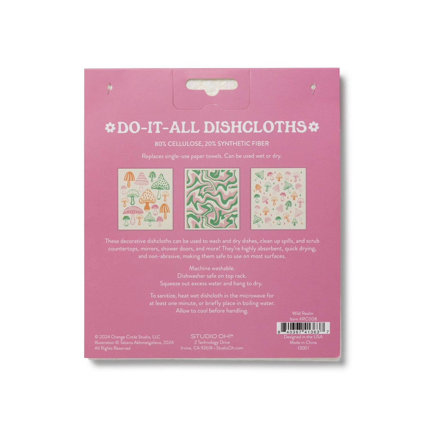 Wild Realm Do-It-All Dishcloths