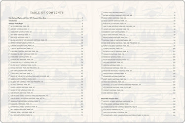 USA National Parks Journal & Passport Stamp Book