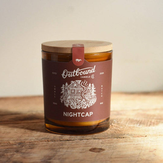 Nightcap | Dark Rum + Plum | 8oz Soy Adventure Candle