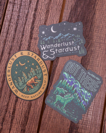 Wanderlust & Stardust | Sticker