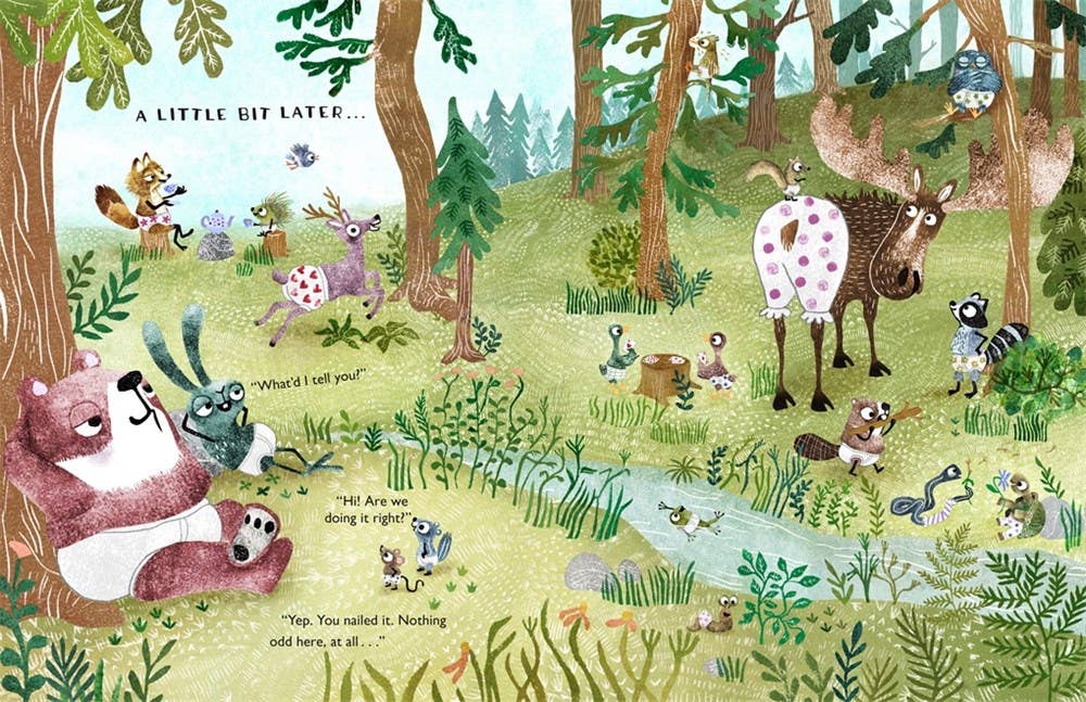 Something's Wrong!: A Bear, a Hare, and Some Underwear