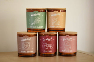 HONEY GROVE | Honey + Milk | 8oz Soy Candle | Farmers Market Collection