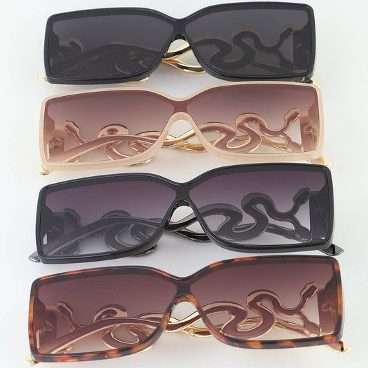 Chic Snake Block Sunglasses