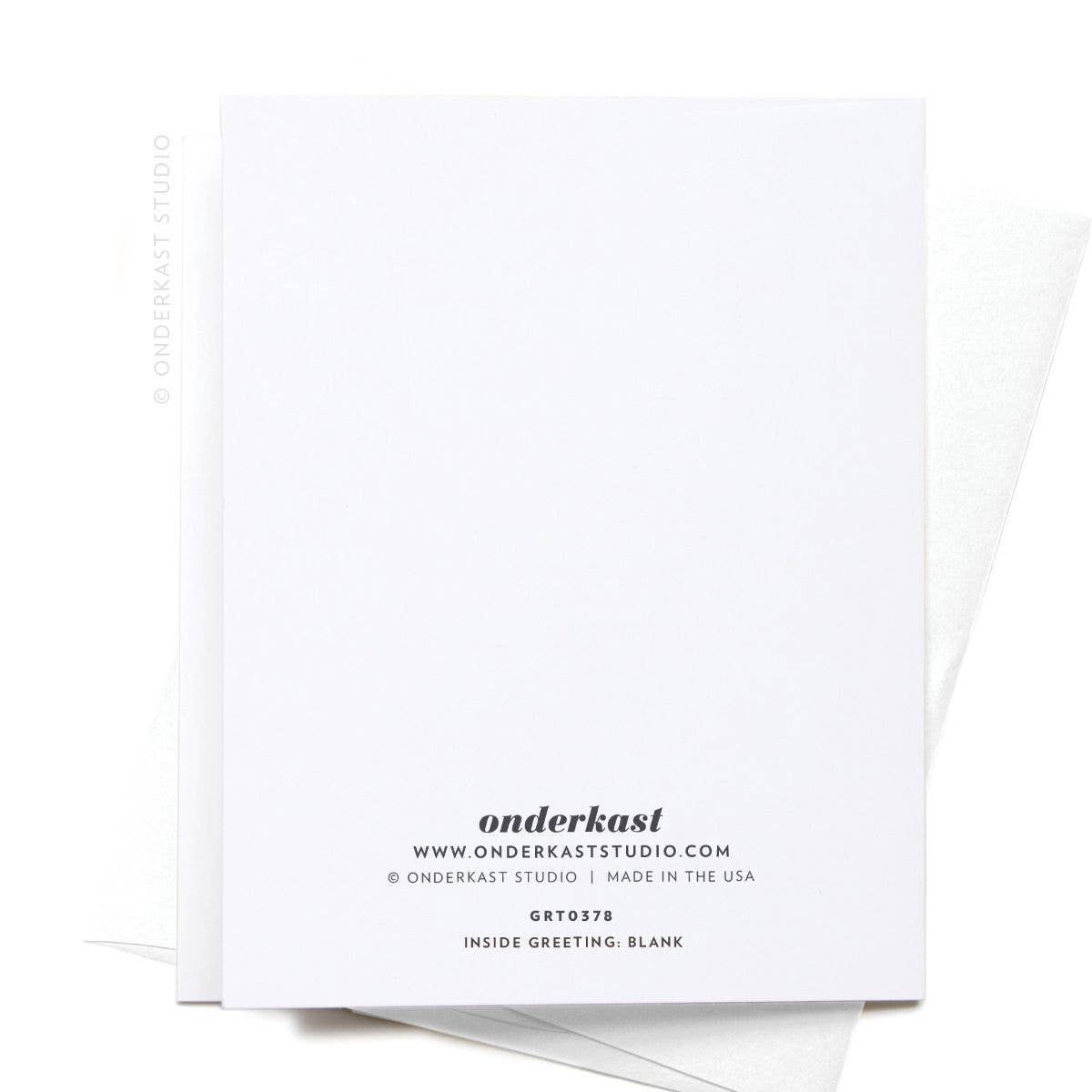 Sending Good Vibes Smudge Stick Greeting Card