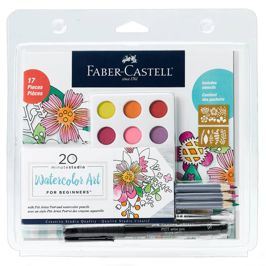 20 Minute Studio Watercolor Art Kit For Beginners
