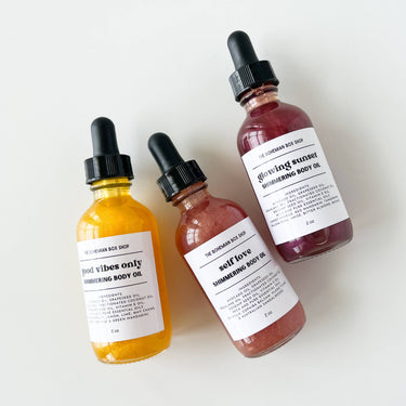 Self Love Shimmering Body Oil - Made with Essential Oils