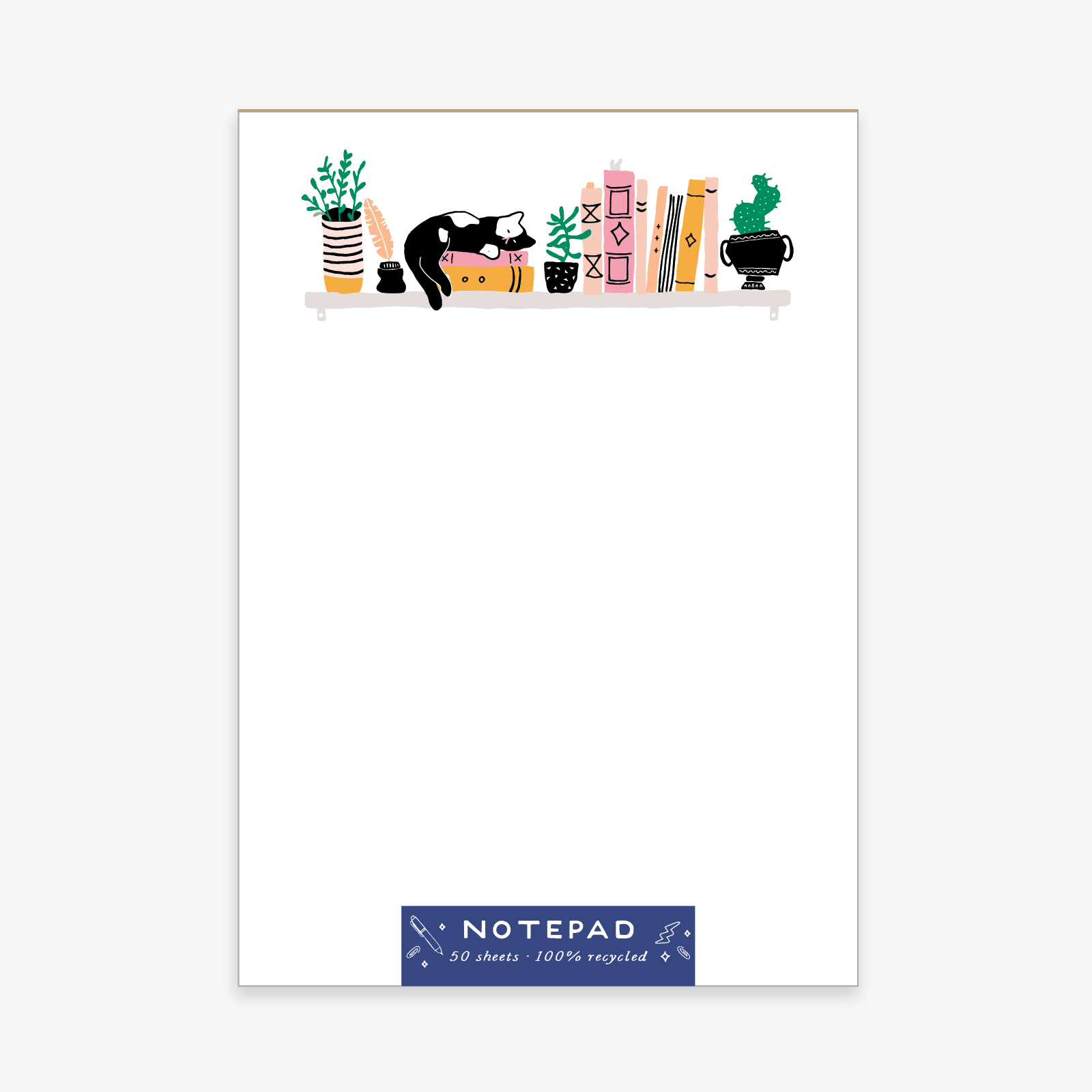 Shelfie Notepad – The Common Pine