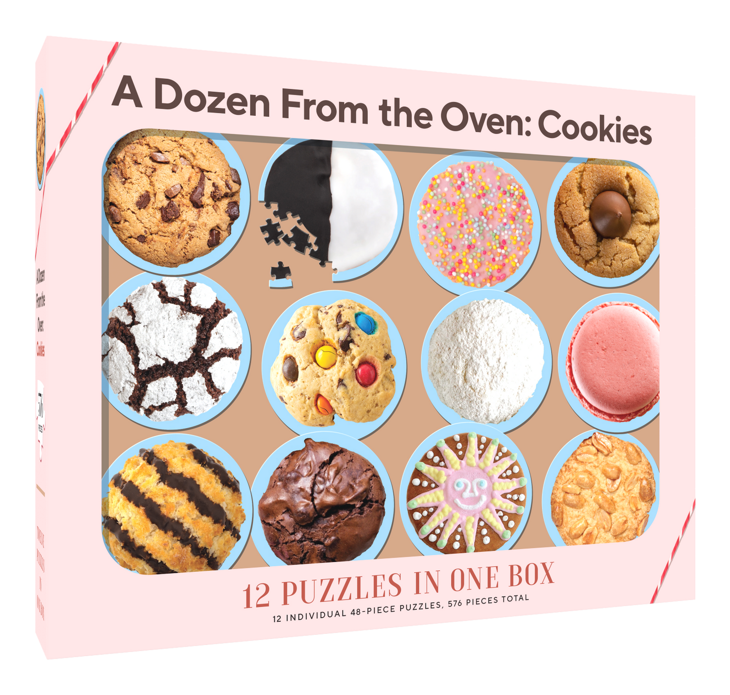12 Puzzles in One Box: A Dozen from the Oven: Cookies