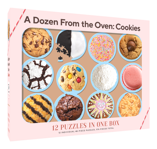 12 Puzzles in One Box: A Dozen from the Oven: Cookies
