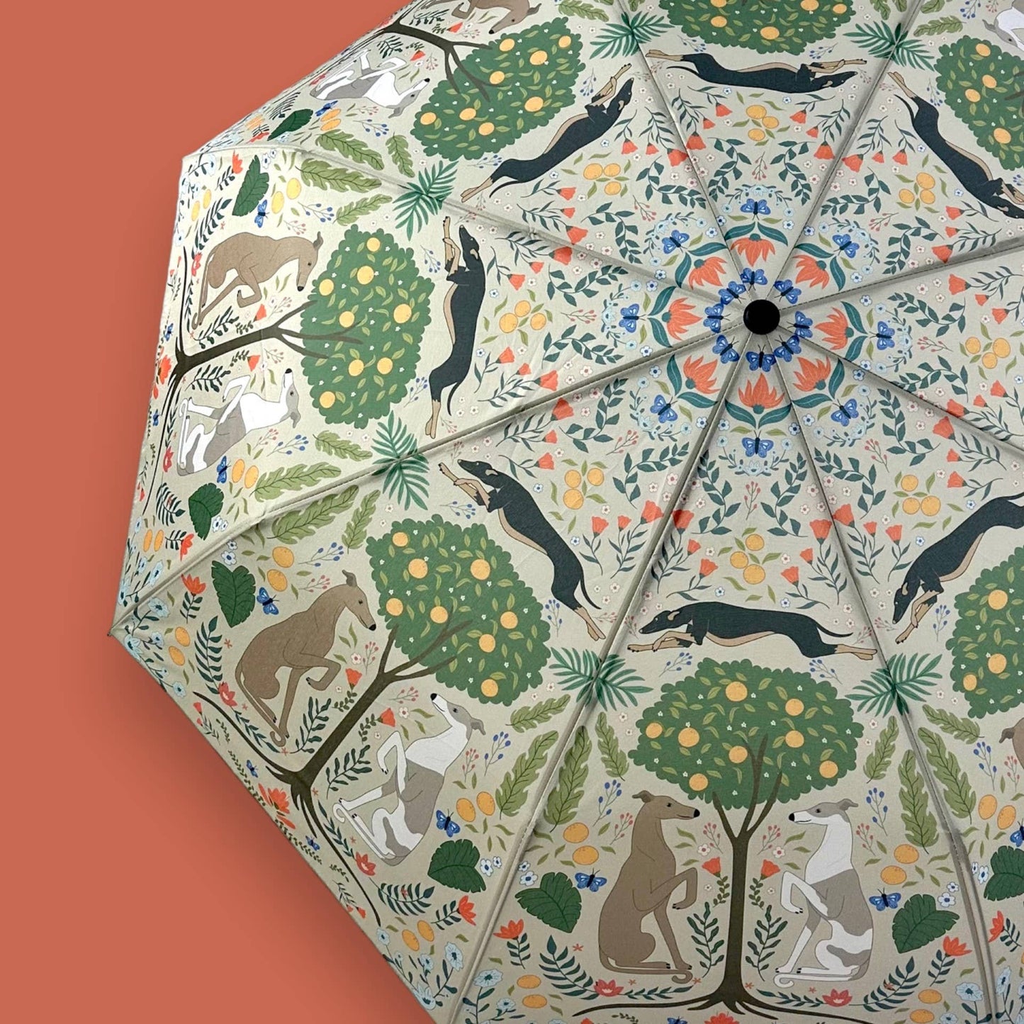 Garden of Greyhound Umbrella 