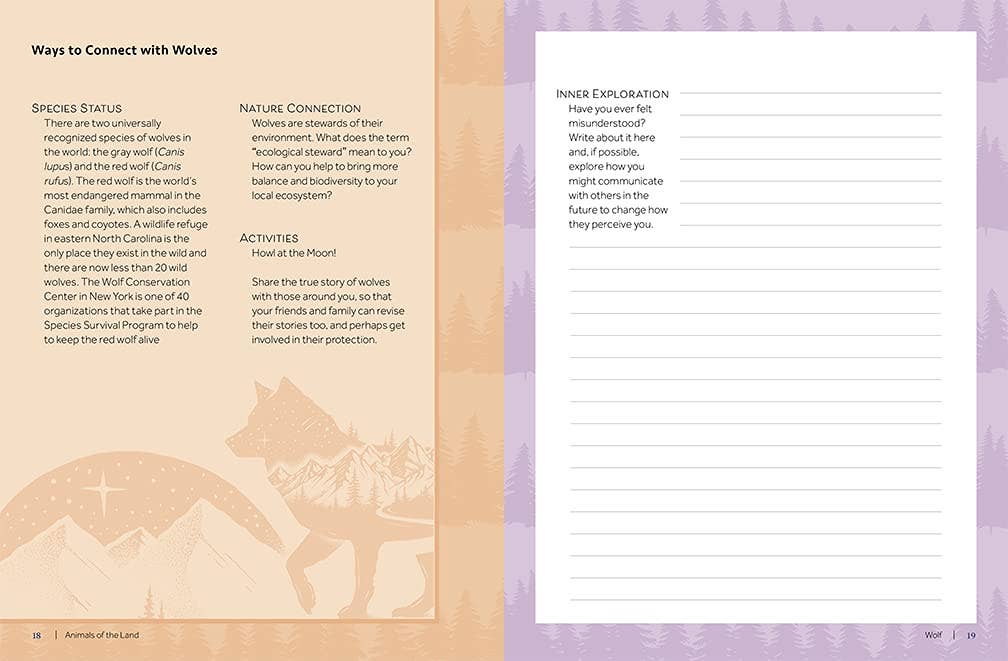 Animal Wisdom: A Guided Journal