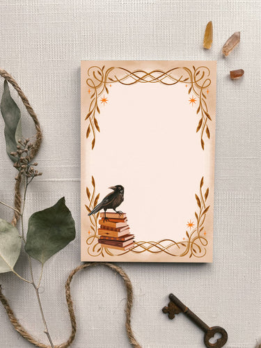 Notepad: Harbinger & Books - 4x6