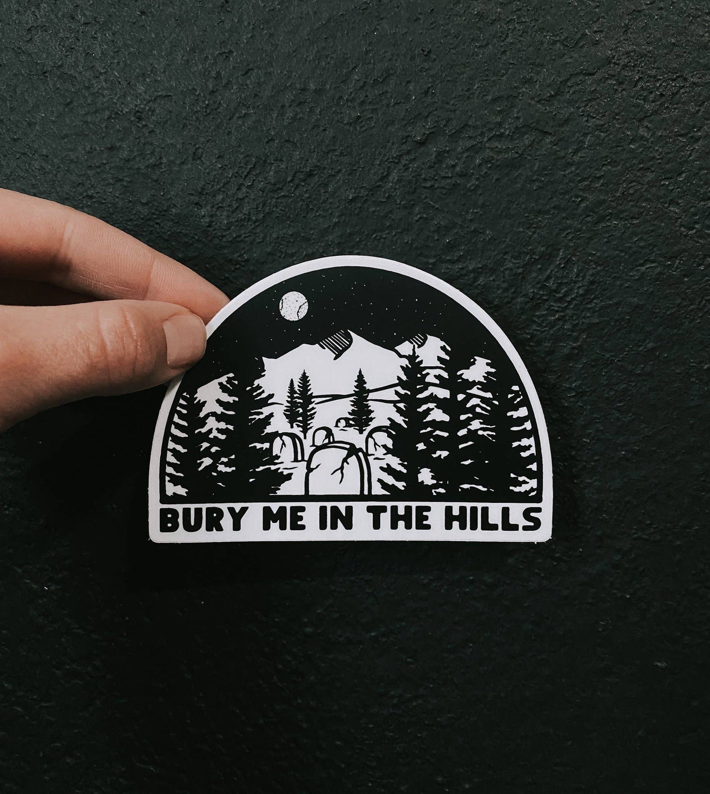 Bury me // sticker