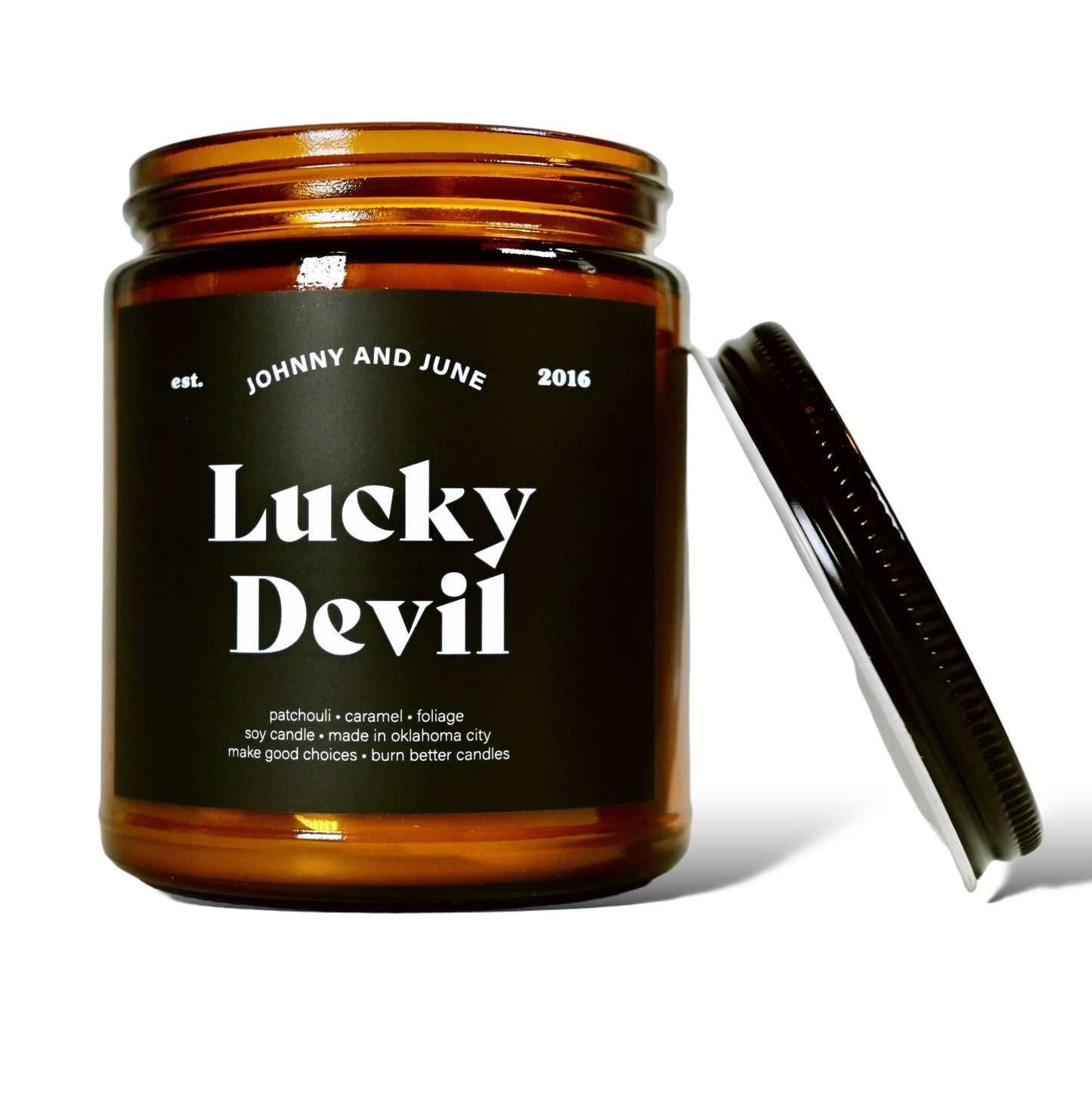 Lucky Devil 8ozSoy Candle