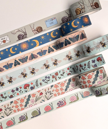 Nature Doodles Washi Tape