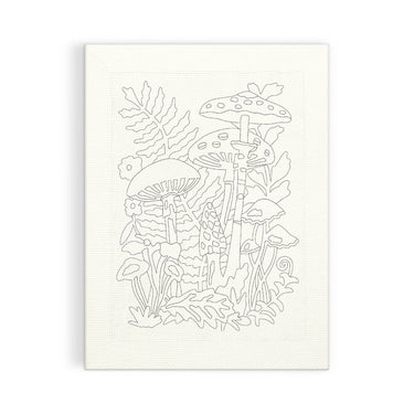 Woodland Mushrooms Punch Needle Kit