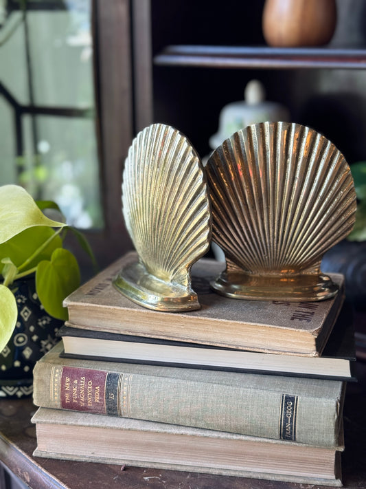 Sea shells book ends
