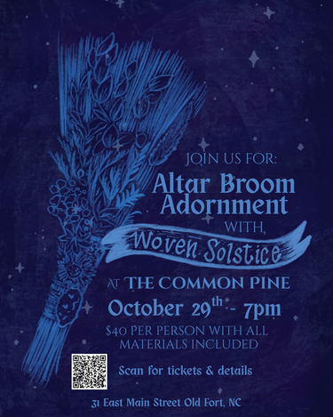 Altar Broom Adornment Night