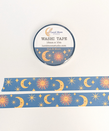 Sun & Moon Washi Tape