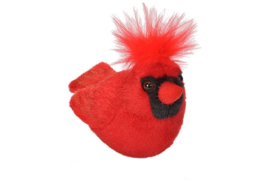 Audubon II Northern Cardinal Stuffed Animal W Sound 5.5"