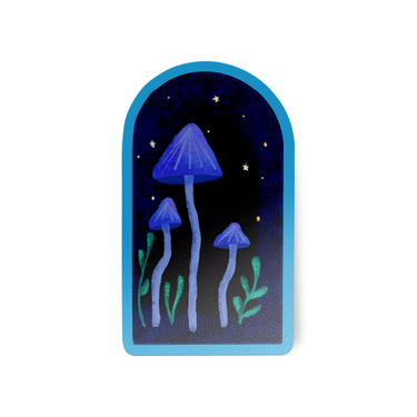 Mushroom Arch Vinyl Sticker