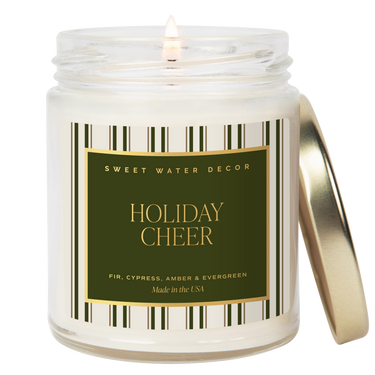 *NEW* Holiday Cheer 9 oz Soy Candle - Christmas Decor