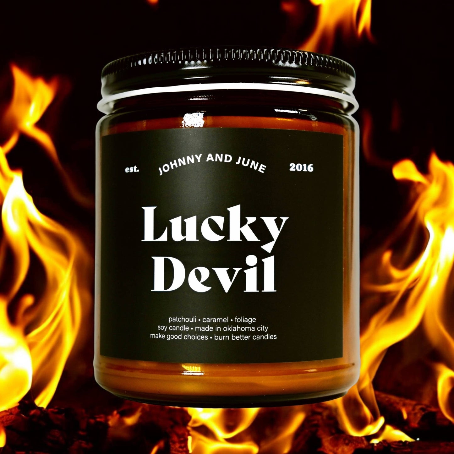 Lucky Devil 8ozSoy Candle