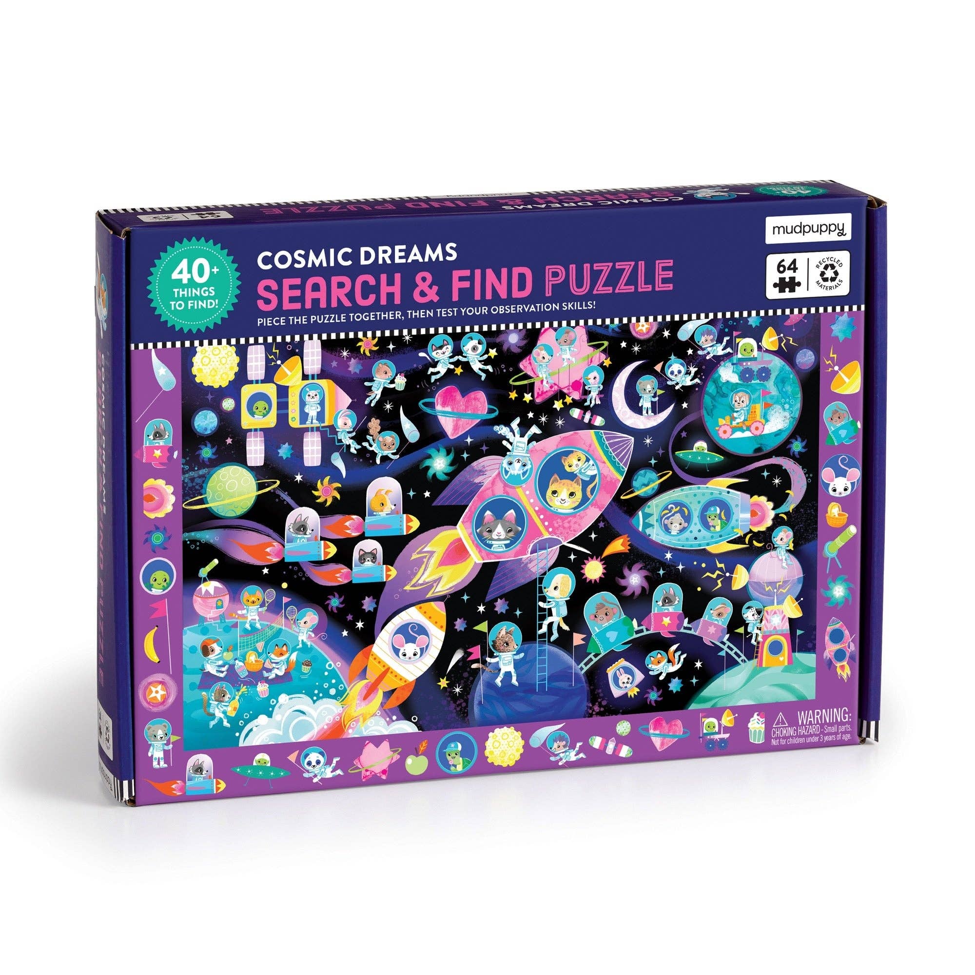 Cosmic Find Cosmic Dreams 64 Piece Search & Find Puzzle – The Common Pine
