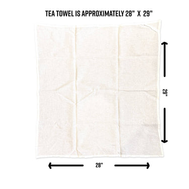 Oak Owl Tea Towel Set — Illustrated Flour Sack